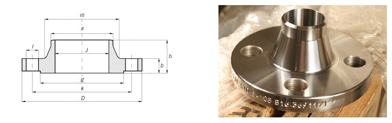 ANSI 600 lb/sq.in. RF-WN-STD